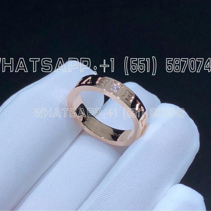 Custom Jewelry Bulgari BVLGARI Ring 18K Rose Gold 342859