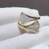 Custom Jewelry Bulgari Divas’ Dream Mother Of Pearl Ring 18K Yellow Gold