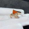 Custom Jewelry Bulgari Divas’ Dream Ring Diamonds and Carnelian AN858645