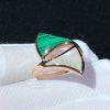 Custom Jewelry Bulgari Divas’ Dream Ring Mother Of Pearl and malachite AN857955