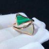 Custom Jewelry Bulgari Divas’ Dream Ring Mother Of Pearl and malachite AN857955