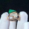 Custom Jewelry Bulgari Divas’ Dream Ring Mother Of Pearl and malachite AN857955