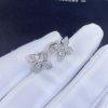Custom Jewelry Louis Vuitton Star Blossom Stud, White Gold And Diamonds Q96966