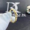 Custom Jewelry Clou De Paris Yellow Gold Wedding Band JAL00008- Boucheron