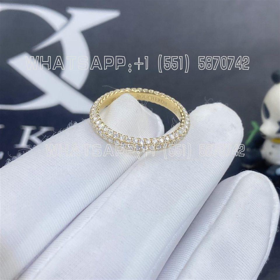 Custom Jewelry Boucheron Epure Wedding Band 18K Yellow Gold JAL01174