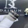 Custom Jewelry Boucheron Quatre Black Edition Large Ring in 18K white gold and black PVD JRG01782