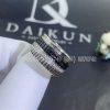 Custom Jewelry Boucheron Quatre Black Edition Large Ring in 18K white gold and black PVD JRG01782