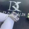 Custom Jewelry Boucheron Quatre Black Edition Large Ring in 18K white gold and black PVD JRG01782