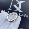 Custom Jewelry Bulgari B.zero1 one-band ring in 18 kt white gold 336014