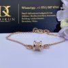 Custom Jewelry Bulgari B.zero1 soft bracelet in 18 kt rose gold set with pavé diamonds on the spiral 350896