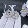 Custom Jewelry Bulgari Divas” Dream Diamond White Gold Flower Earrings 350785