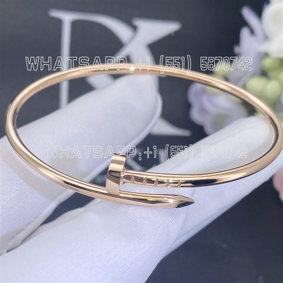 Custom Jewelry Cartier Juste Un Clou Bracelet, Small Model 18K Rose Gold B6062517