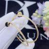 Custom Jewelry Cartier Juste Un Clou Earrings 18K Yellow gold and diamonds N8515009-YG