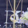 Custom Jewelry Cartier Juste un Clou Necklace in 18K Yellow Gold and Diamonds B7224890