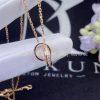 Custom Jewelry Cartier Love Necklace 18K Rose Gold and Diamonds B7013900