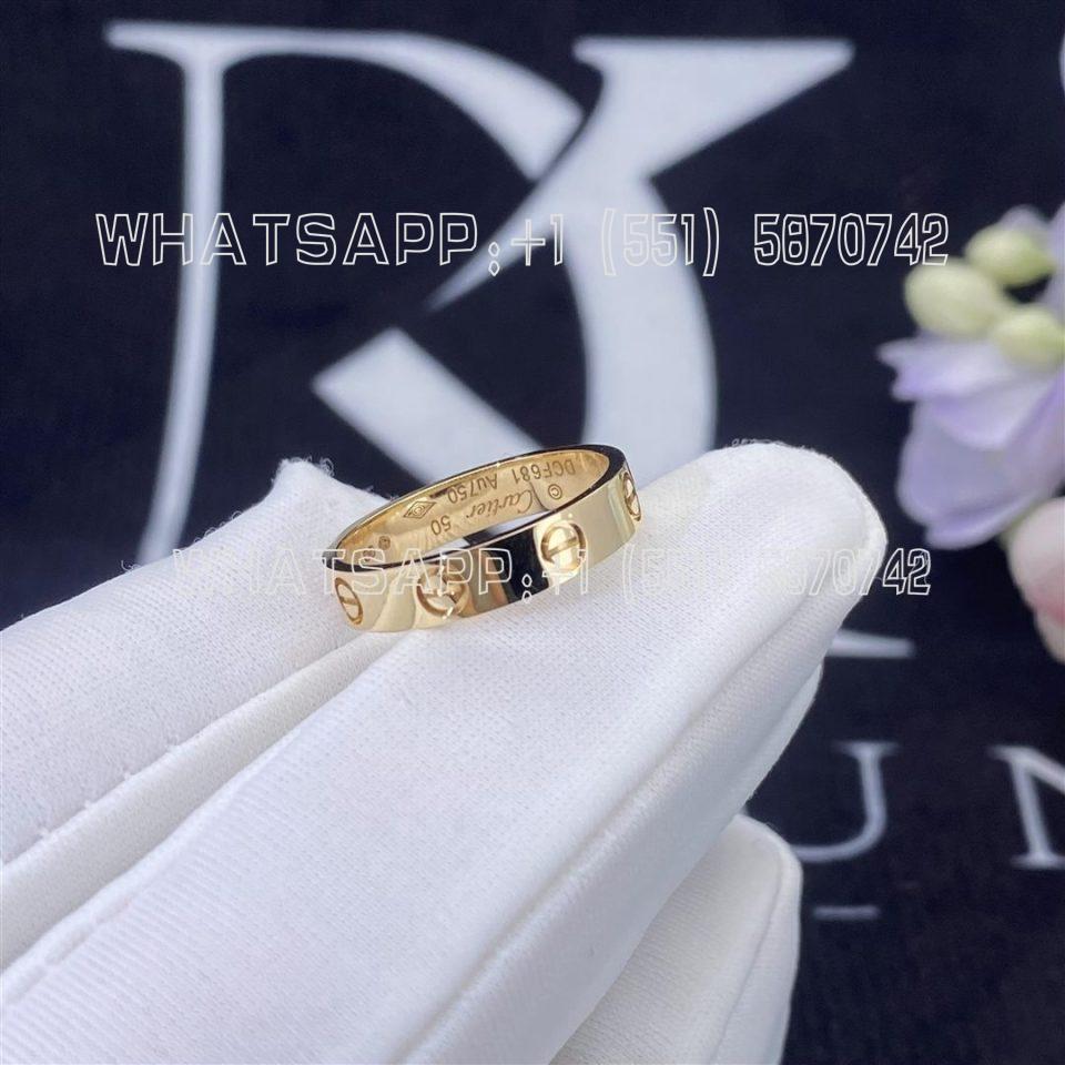 Custom Jewelry Cartier Love wedding band, 18K yellow gold B4085000-Width 3.6mm