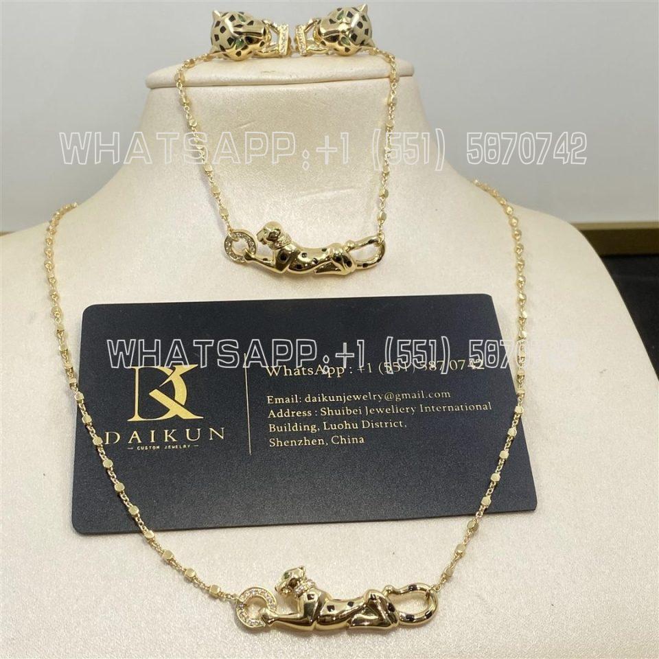Custom Jewelry Cartier Panthère De Cartier Bracelet 18K Yellow Gold Bracelet B6064516