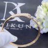 Custom Jewelry Cartier Panthère De Cartier Bracelet in 18K Rose Gold and Diamonds N6717917