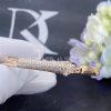 Custom Jewelry Cartier Panthère De Cartier Bracelet in 18K Rose Gold and Diamonds N6717917