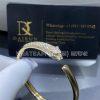 Custom Jewelry Cartier Panthère De Cartier Bracelet in 18K Yellow Gold and Diamonds N6717817
