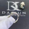 Custom Jewelry Cartier Panthère De Cartier Ring in 18K White Gold and Diamonds N4765600