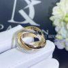 Custom Jewelry Cartier Trinity Ring Classic medium model B4038900 -Width 4 mm