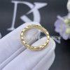 Custom Jewelry Chanel Coco Crush Ring Quilted Motif,  18k Yellow Gold Mini Version J11794