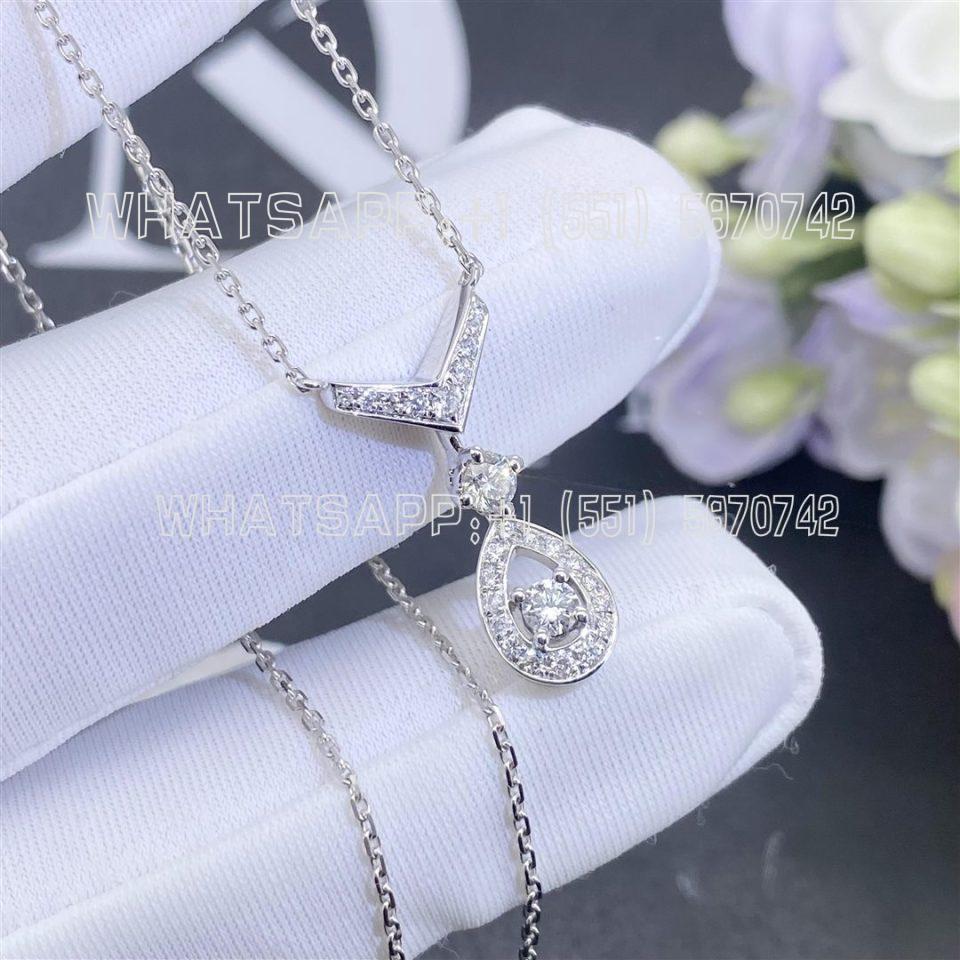 Custom Jewelry Chaumet Paris JoséPhine Aigrette Diamond Necklace 083841