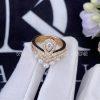 Custom Jewelry Chaumet Paris Joséphine Aigrette Ring 18K rose gold and round pearl