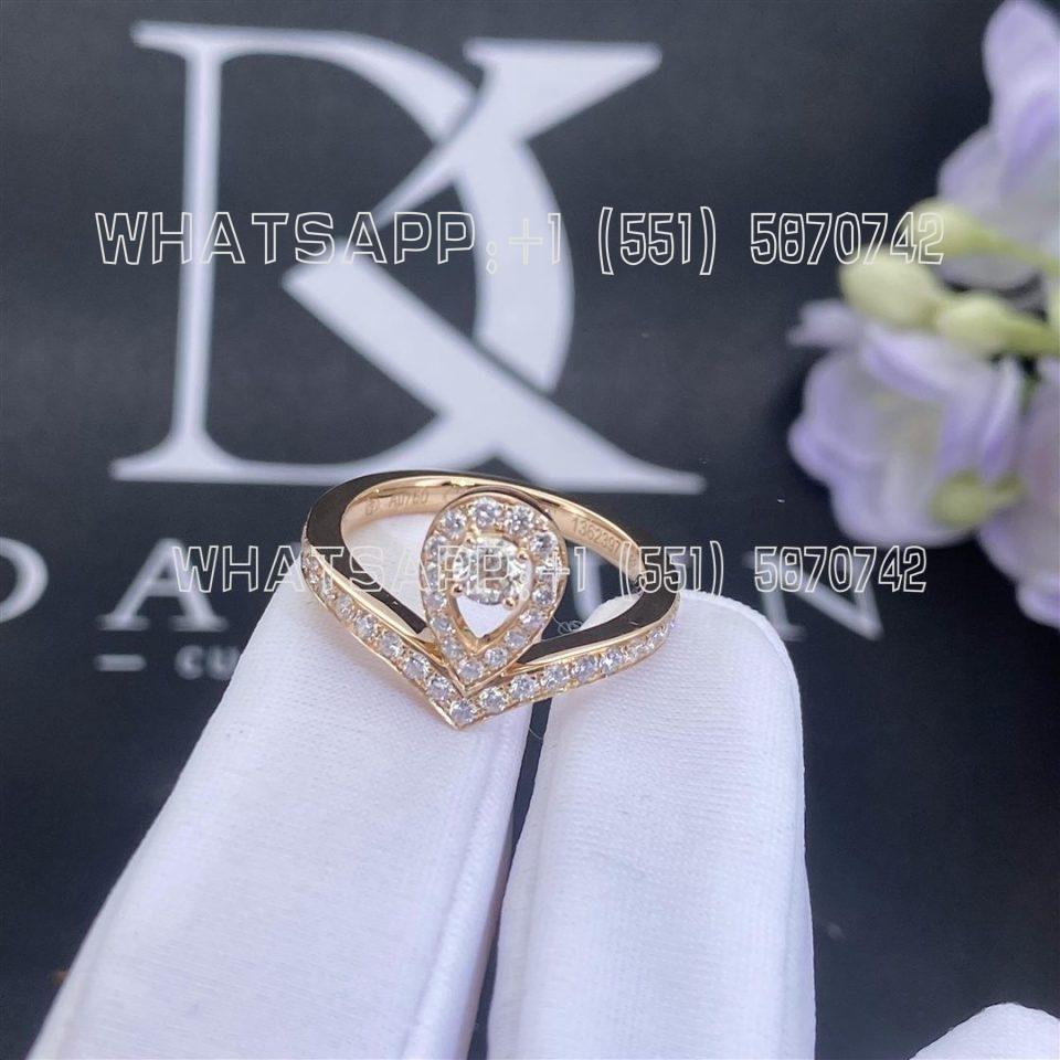 Custom Jewelry Chaumet Paris JOSÉPHINE AIGRETTE RING Rose gold and diamonds 083511