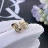 Custom Jewelry Chopard My Happy Hearts Diamond Earring in 18K Yellow Gold 83A086-5092