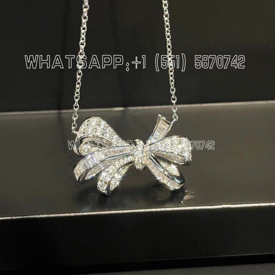 Custom Jewelry Graff Tilda’s Bow Classic Diamond Pendant RGP564