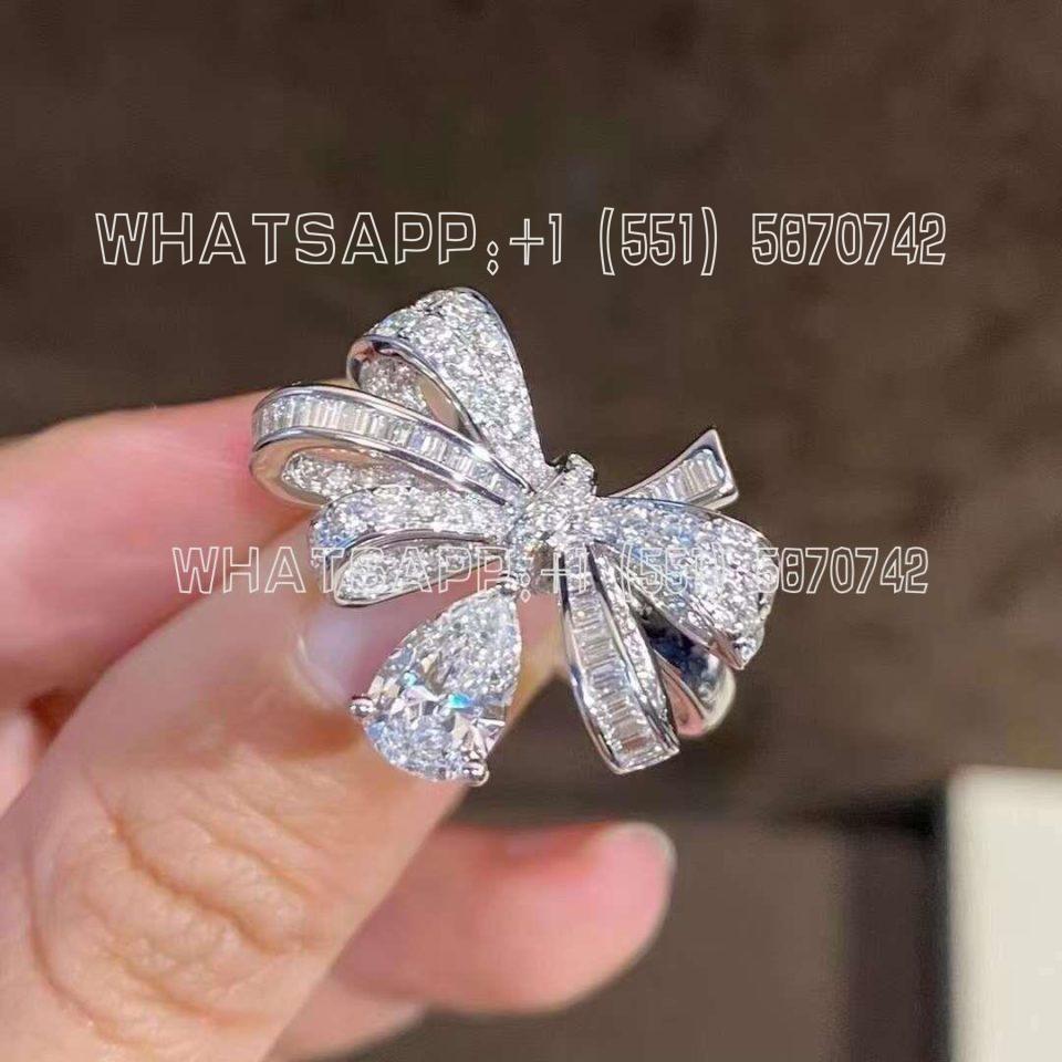 Custom Jewelry Graff Tilda’s Bow Classic Diamond Ring RGR566