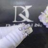 Custom Jewelry Graff Wild Flower Diamond Ring Small model 18K White Gold RGR846