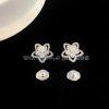Custom Jewelry Graff Wild Flower Small Diamond Stud Earrings RGE1669