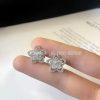 Custom Jewelry Graff Wild Flower Small Diamond Stud Earrings RGE1669