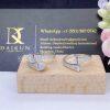 Custom Jewelry Marli Cleo Full Diamond Midi Slim Ring In White Gold CLEO – R48