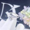Custom Jewelry Marli Cleo Full Diamond Slim Ring In White Gold CLEO-R8
