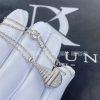 Custom Jewelry Marli Cleo Midi Rev Luxe Full Diamond Pendant In White Gold CLEO-N40