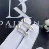 Custom Jewelry Messika Hite Gold Diamond Earrings Move Uno 12182-WG