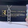 Custom Jewelry Messika Move 10th Pm Necklace White Gold Diamond Necklace 10032-WG