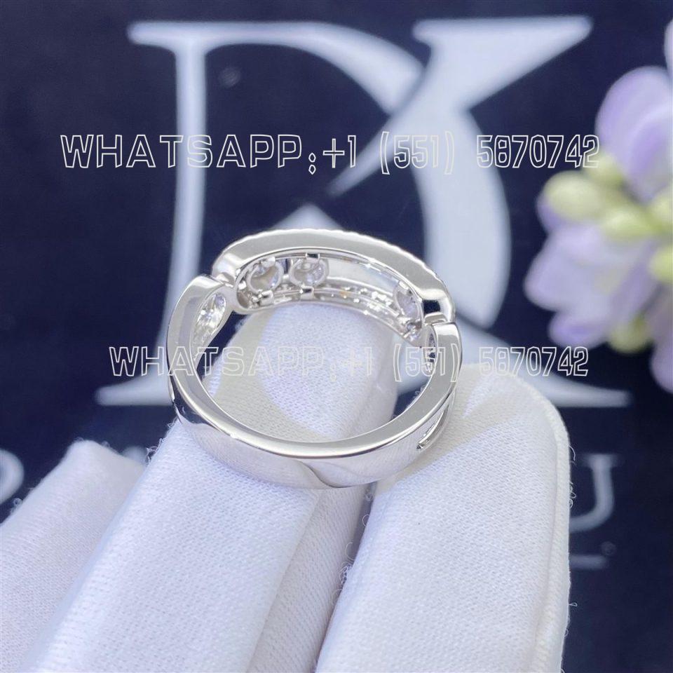Custom Jewelry Messika Move Classic Pavé White Gold For Her Diamond Ring 4000-WG