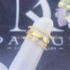 Custom Jewelry Messika Move Romane Large Yellow Gold For Her Diamond Ring 6659-YG
