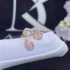 Custom Jewelry Messika My Twin 1+2 0.1ct x3 Rose Gold For Her Diamond Earrings 7004-PG