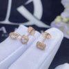 Custom Jewelry Messika My Twin 1+2 0.1ct x3 Rose Gold For Her Diamond Earrings 7004-PG