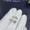 Custom Jewelry Messika White Gold Diamond Earrings Gatsby Xs Hoop 5741-WG