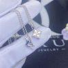 Custom Jewelry Roberto Coin Princess Flower Pendant with Diamonds 9mm ADR777CL0679