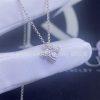 Custom Jewelry Roberto Coin Princess Flower Pendant with Diamonds 9mm ADR777CL0679