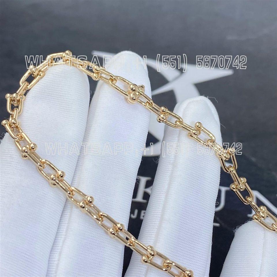 Custom Jewelry Tiffany HardWear Micro Link Bracelet 18k rose gold 60416990