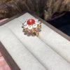 Custom Jewelry Van Cleef & Arpels Bouton d’or ring 18K Rose Gold VCARO9MV00